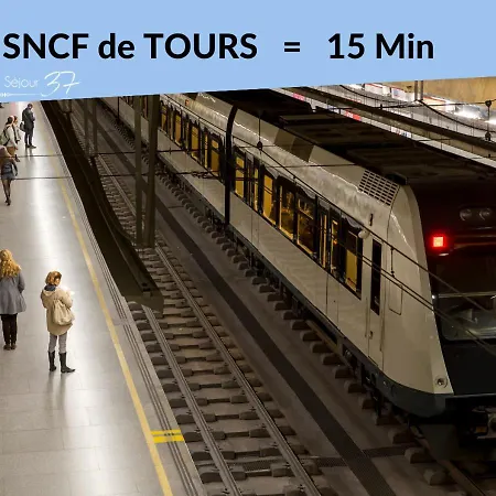 Daire 1# Central'tours Bleu - Hypercentre Tours