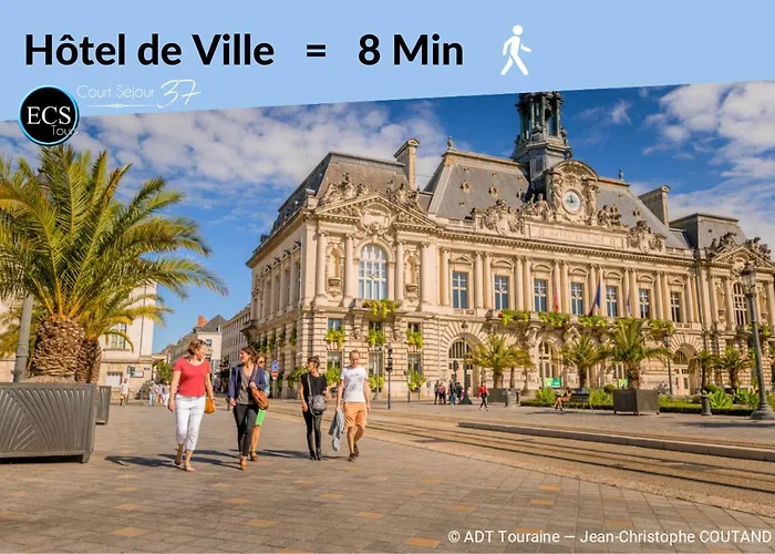 1# Central'tours Bleu - Hypercentre 아파트 *